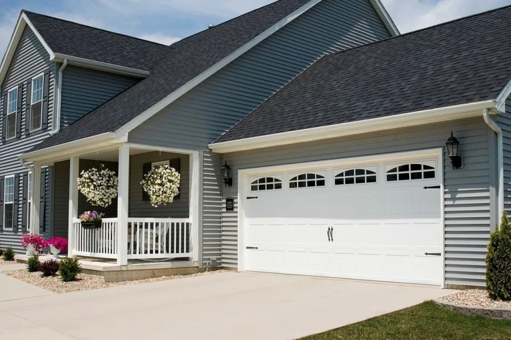 Residential garage door