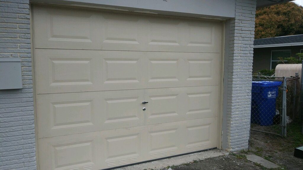 how to change garage door