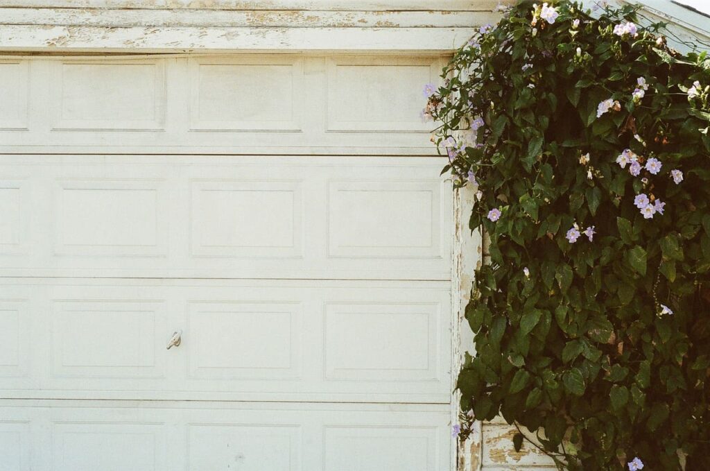 Garage door panel repair