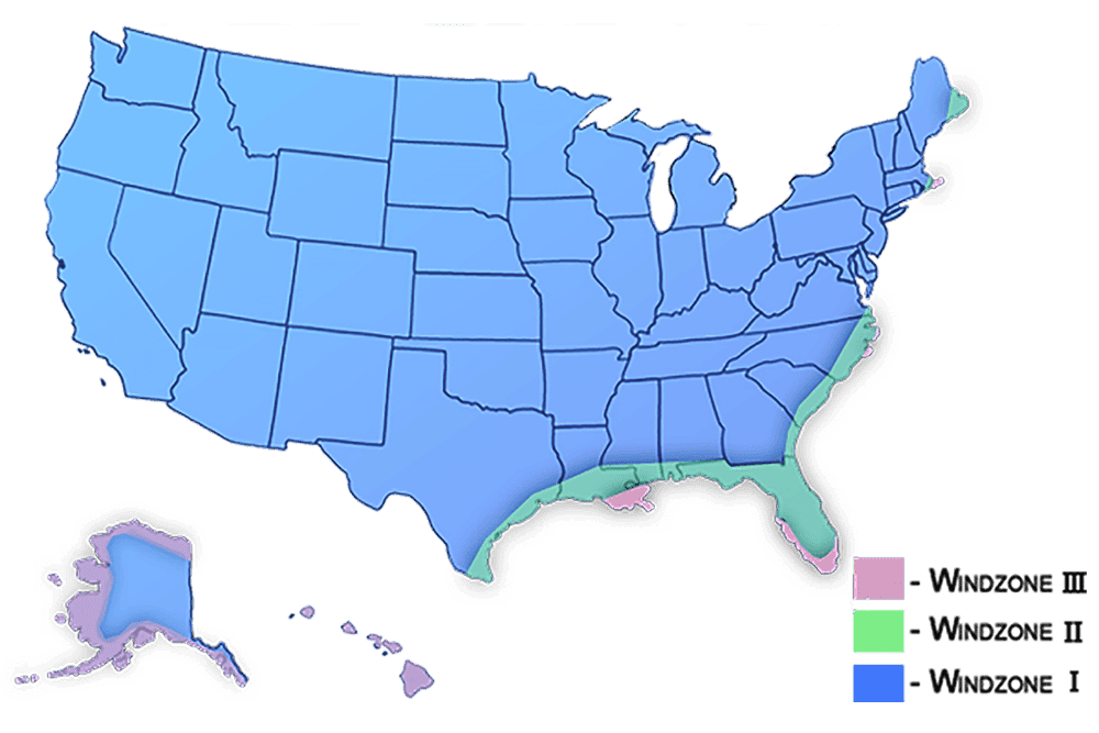 mobile home wind zone rating