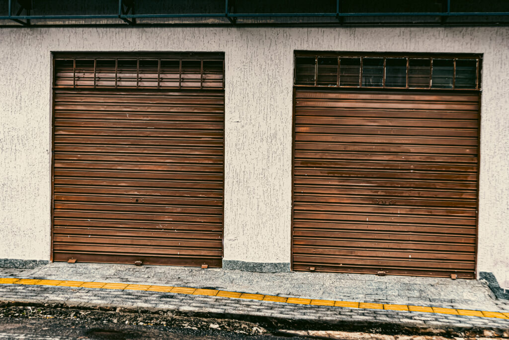 how to get garage doors rust