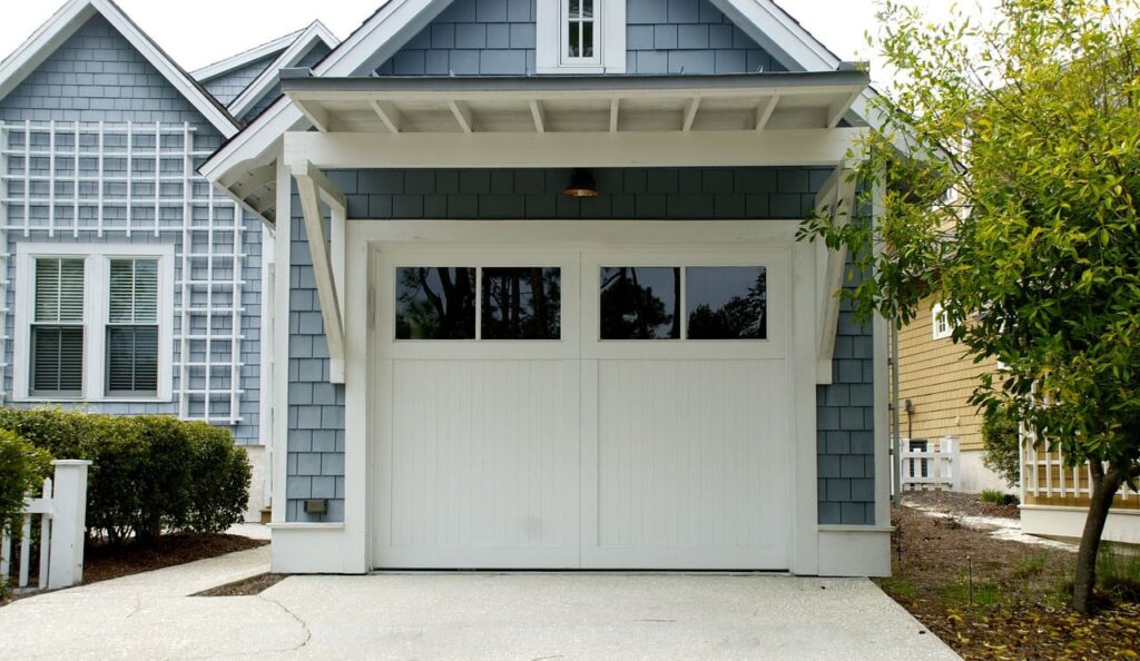 New garage door install